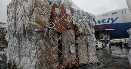 Азербайджан отправляет очередную гуманитарную помощь в Украину