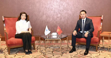 Гюнай Эфендиева встретилась с министром культуры, информации, спорта и молодежной политики Кыргызстана