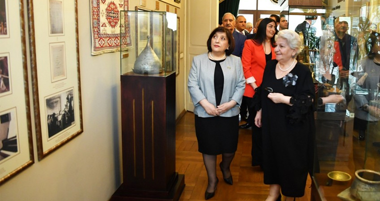 Сахиба Гафарова посетила Музей азербайджанской культуры в Тбилиси