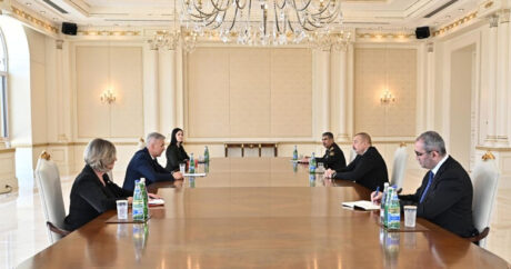 Президент Ильхам Алиев принял заместителя премьер-министра Латвии