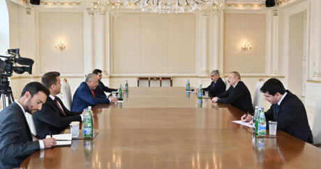 Президент Ильхам Алиев принял министра финансов Израиля
