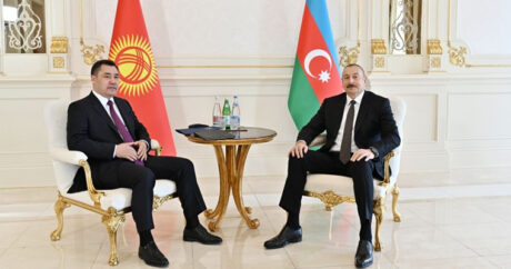 Состоялась встреча президентов Азербайджана и Кыргызстана один на один