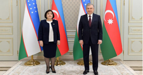 Президент Узбекистана принял председателя парламента Азербайджана