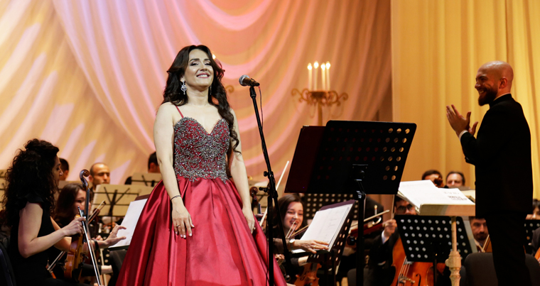 В Баку прошел юбилейный концерт Инары Бабаевой