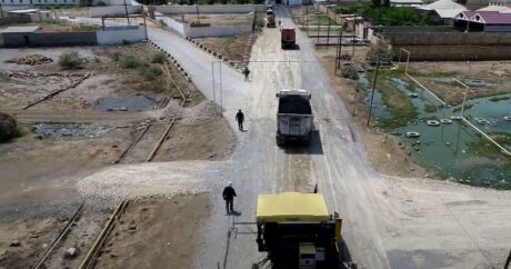 В Гобустане отремонтирована улица длиной 900 метров