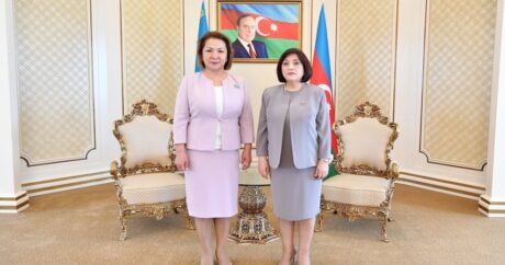 Сахиба Гафарова встретилась с заместителем председателя Мажилиса Парламента Казахстана