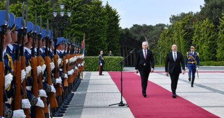 В Баку прошла церемония официальной встречи президента Литвы