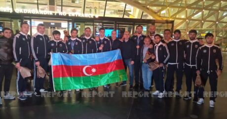 Азербайджанские дзюдоисты вернулись на Родину