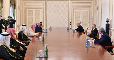 Президент Ильхам Алиев принял делегацию во главе с Генпрокурором Саудовской Аравии