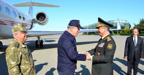 Министр национальной обороны Турции прибыл с рабочим визитом в Азербайджан