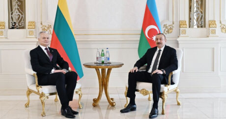 Состоялась встреча президентов Азербайджана и Литвы