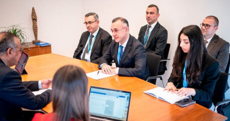 Министр здравоохранения Азербайджана встретился с гендиректором ВОЗ