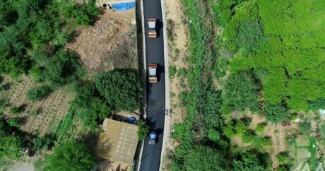 Восстанавливается автодорога Алиабад-Хырмандалы-Бейдили