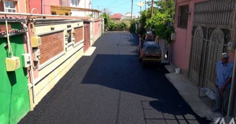 В Биляджяри ремонтируют улицу длиной 700 метров