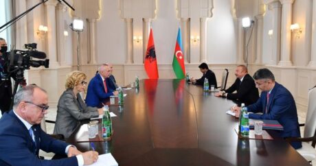 Президент Ильхам Алиев встретился с Президентом Албании Илиром Метой