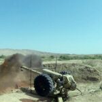 В артиллерийских подразделениях Азербайджанской армии проходят учения с боевой стрельбой
