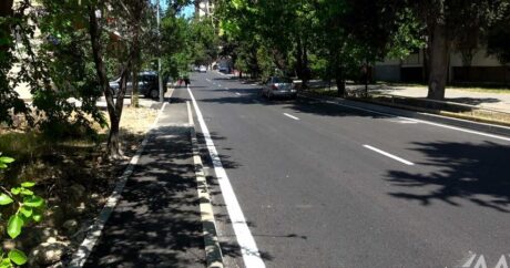 В Баку отремонтированы улицы Ашрафа Юнусова и Рухуллы Ахундова