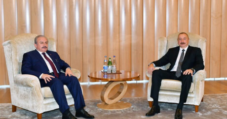Ильхам Алиев принял председателя Великого национального собрания Турции