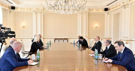 Президент Ильхам Алиев принял заместителя премьер-министра Сербии