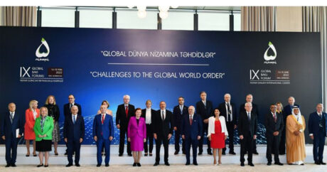 Президент Ильхам Алиев выступил на церемонии открытия IX Глобального Бакинского Форума