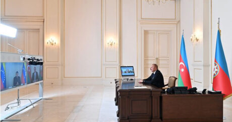 Президент Азербайджана встретился с президентом Венесуэлы в формате видеоконференции