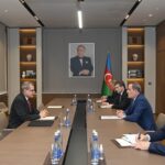 Джейхун Байрамов встретился с новоназначенным послом Австрии
