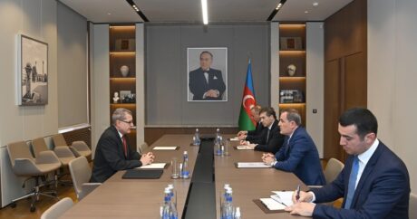 Джейхун Байрамов встретился с новоназначенным послом Австрии