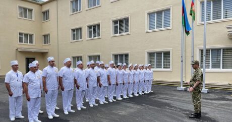 Закир Гасанов принял участие в открытии военного госпиталя в Ходжавендском районе
