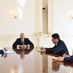 Президент Ильхам Алиев принял новоназначенных глав ИВ Масаллинского, Лерикского, Гёйгёльского районов