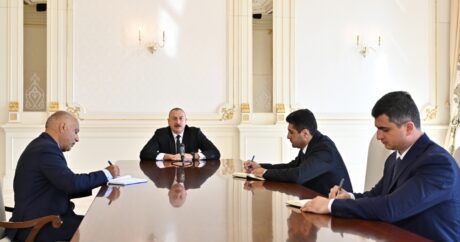 Президент Ильхам Алиев принял новоназначенных глав ИВ Масаллинского, Лерикского, Гёйгёльского районов