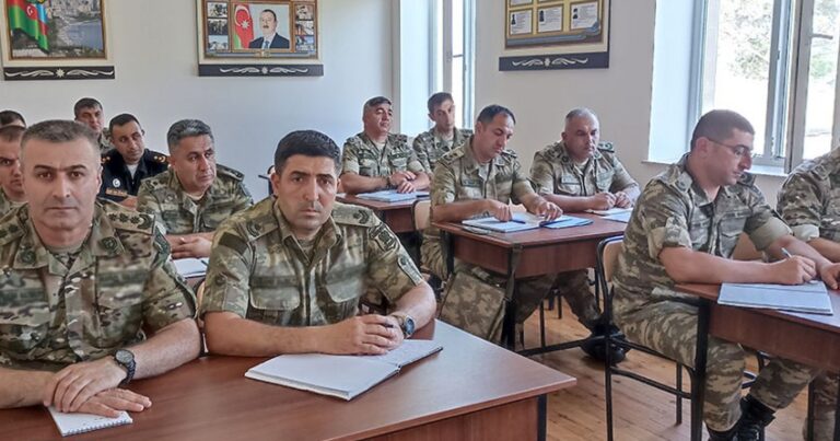 В инженерных войсках ВС Азербайджана проведены учебно-методические сборы