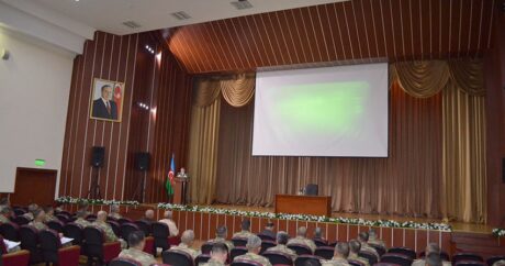 В армии Азербайджана проведены учебно-методические сборы с офицерами