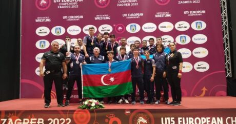 Четыре азербайджанских борца стали чемпионами Европы