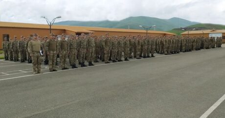 В Азербайджане проводятся учебные сборы военнообязанных