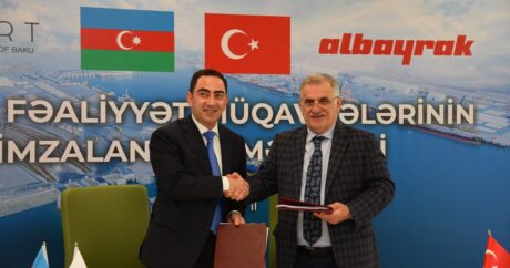 Между турецким холдингом Albayrak и Бакинским портом подписано соглашение о сотрудничестве