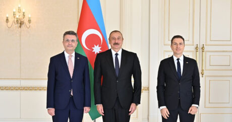 Президент Ильхам Алиев принял верительные грамоты новоназначенного посла Германии