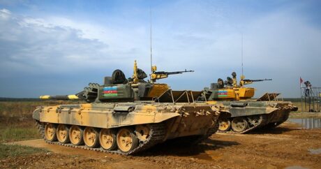 Азербайджанские танкисты продолжают подготовку к полуфиналу