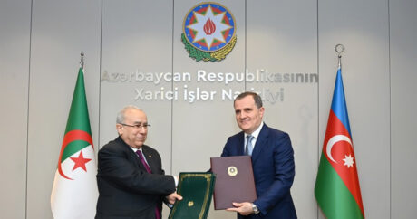 Джейхун Байрамов: Внешнеполитические ведомства Азербайджана и Алжира подписали два протокола
