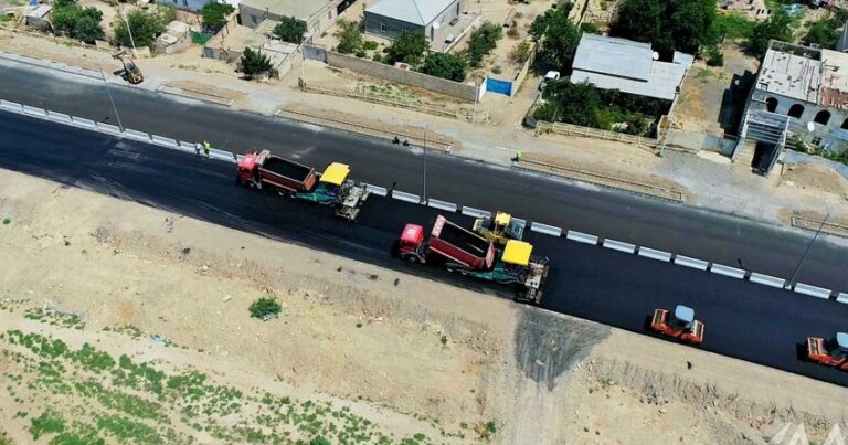 Завершается расширение автодороги от поселка Зейналабдина Тагиева до города Сумгайыт