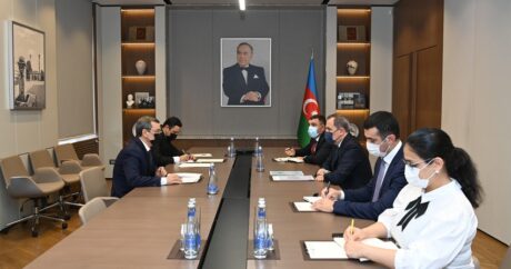 Глава МИД Азербайджана встретился с новоназначенным послом Туркменистана