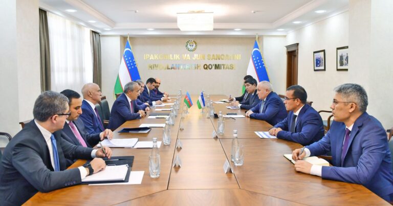 Министр экономики Азербайджана провел ряд встреч в Узбекистане