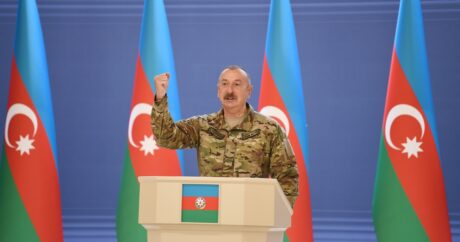 Президент Ильхам Алиев: Азербайджанская армия размещена в Лачине