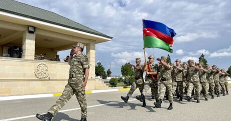 В азербайджанской армии состоялись церемонии принятия присяги новобранцами