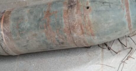 В Лачине обнаружен артиллерийский снаряд