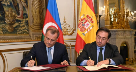 Главы МИД Азербайджана и Испании подписали меморандум о взаимопонимании