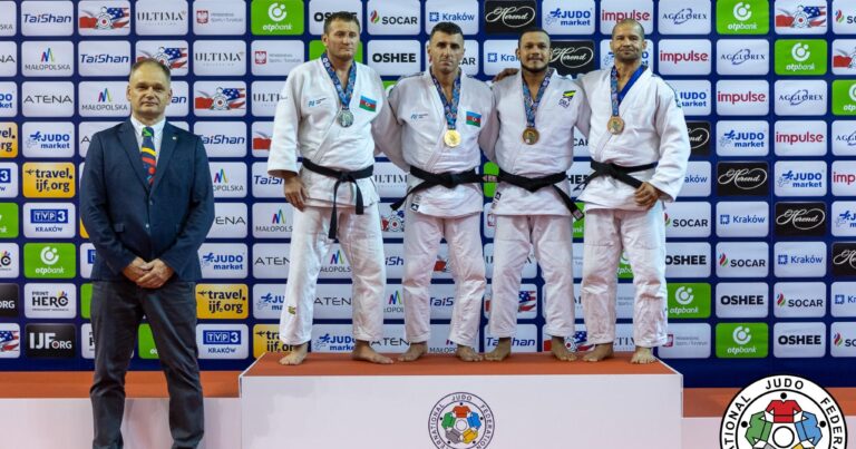 Дзюдоисты-ветераны Азербайджана завоевали 7 медалей во второй день чемпионата мира