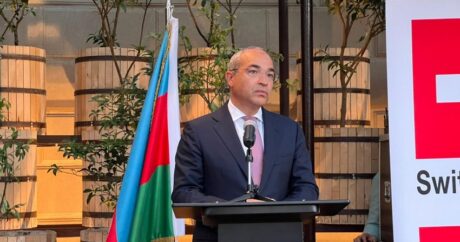 Министр: Товарооборот между Азербайджаном и Швейцарией увеличился более чем в два раза