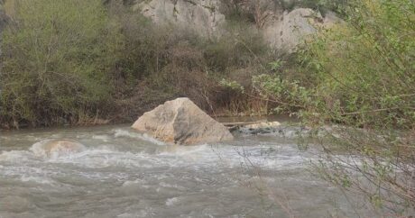 В результате ливней повысился уровень воды в большинстве рек Азербайджана