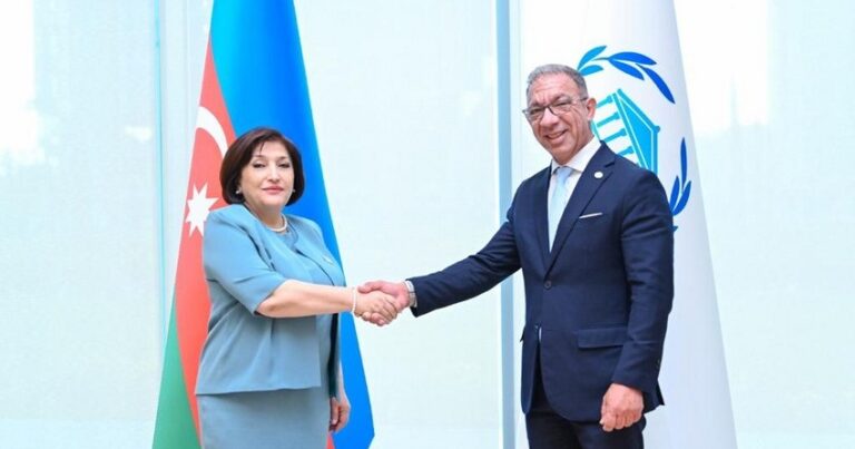 Сахиба Гафарова встретилась в Ташкенте с президентом Межпарламентского союза