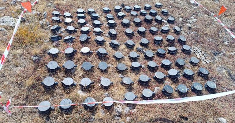 На территории Лачинского района обезврежены мины, установленные во время армянской провокации
